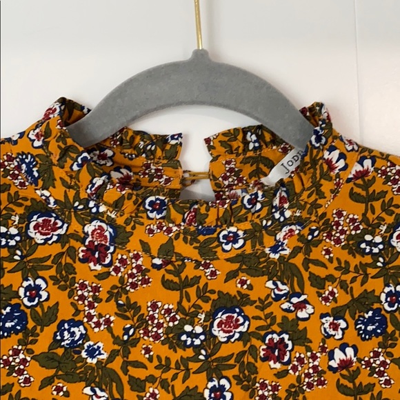 Multicolored blouse with balloon sleeves - Picture 3 of 3